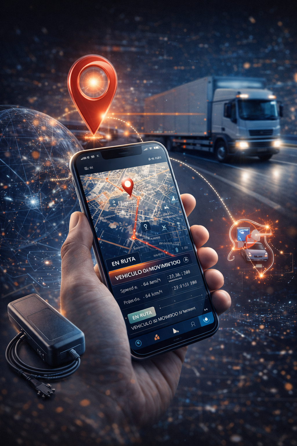 GPS para flotillas de empresas